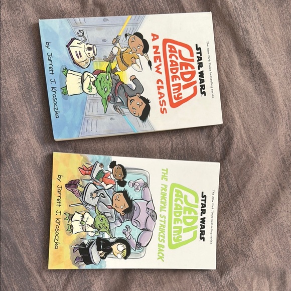 Star Wars Jedi Academy Books - A New Class & The Principal Strikes Back. GUC - Picture 1 of 7